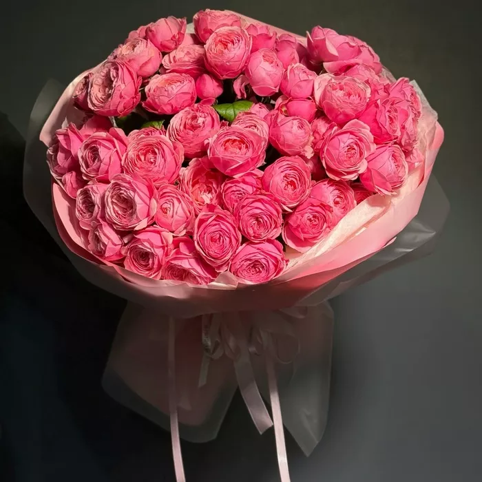 25 кустовых роз